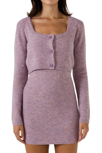 Cropped Cardigan