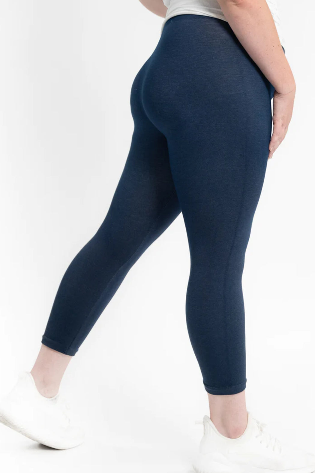 Cropped High Waisted Jeggings