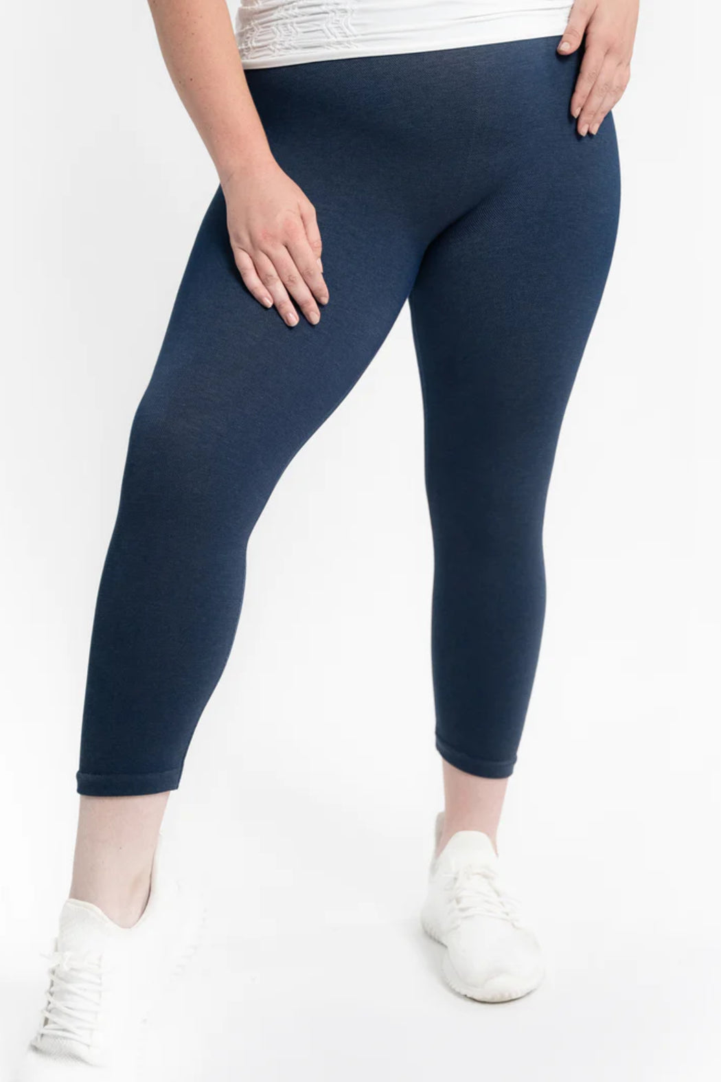 Cropped High Waisted Jeggings