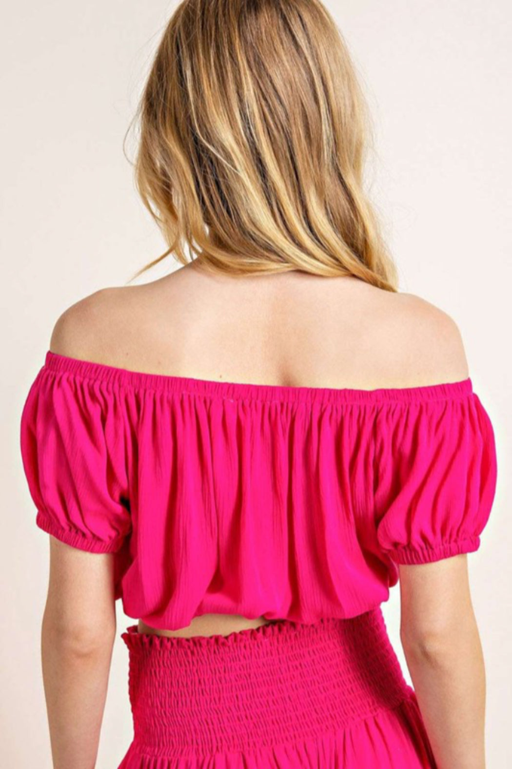 Cropped Top and Pants Set