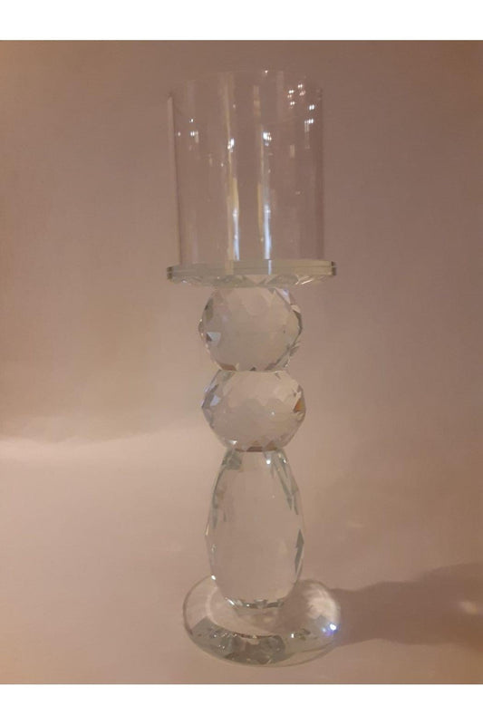Medium Crystal Candle Holder