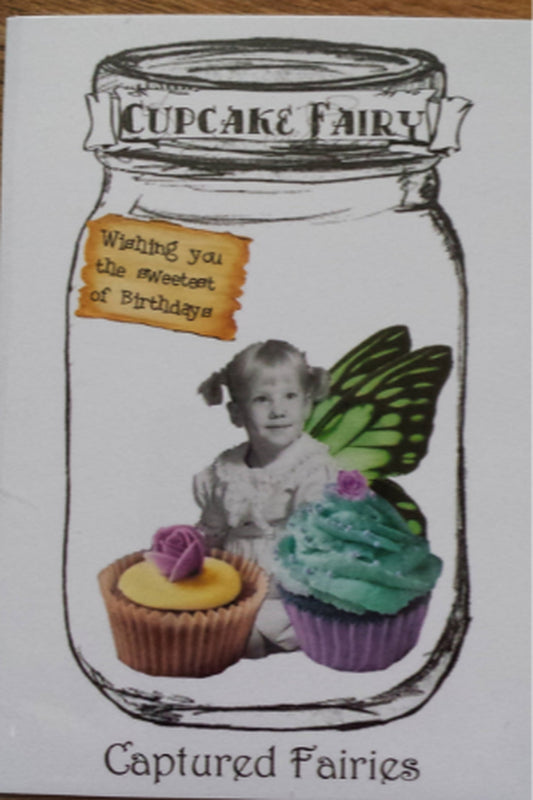 cupcake fairy card