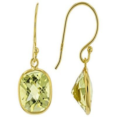 Lemon Quartz  Earrings