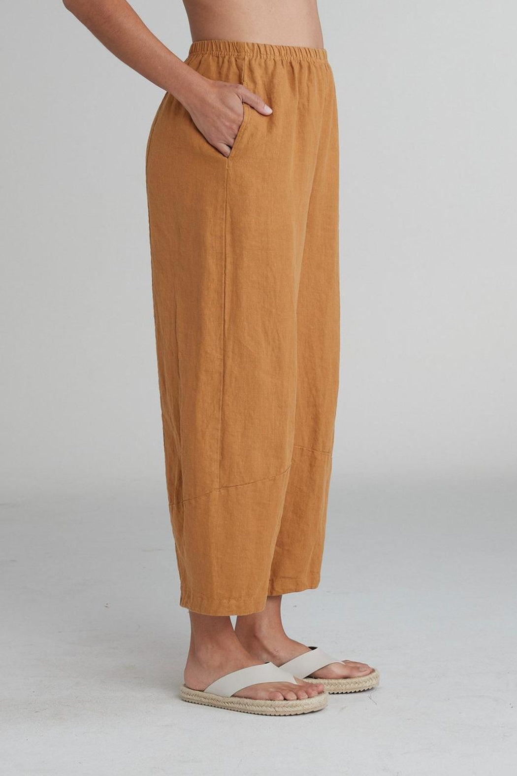 Manuka Linen Lantern Pant
