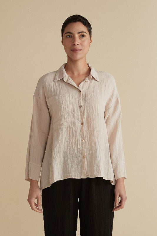 Moonbeam Split Blouse