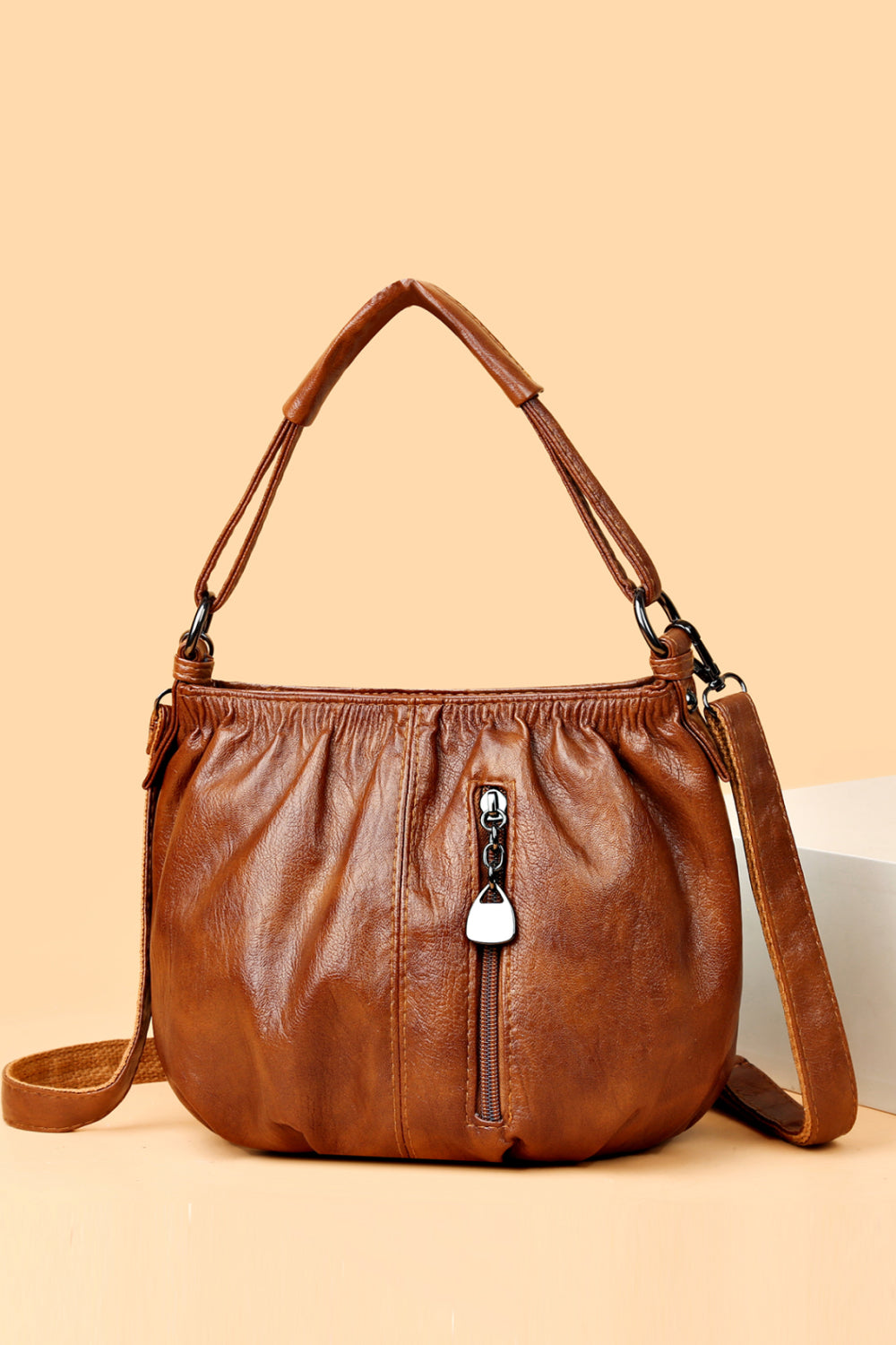 Medium PU Leather Handbag