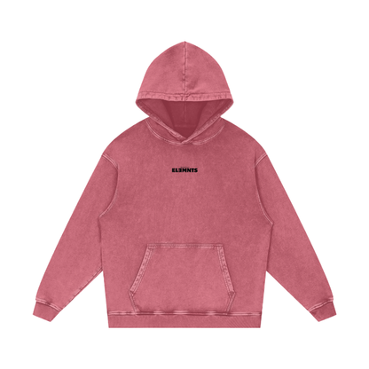 ESSNTIAL ELEMNTS Unisex 420G OS Acid Wash Hoodie