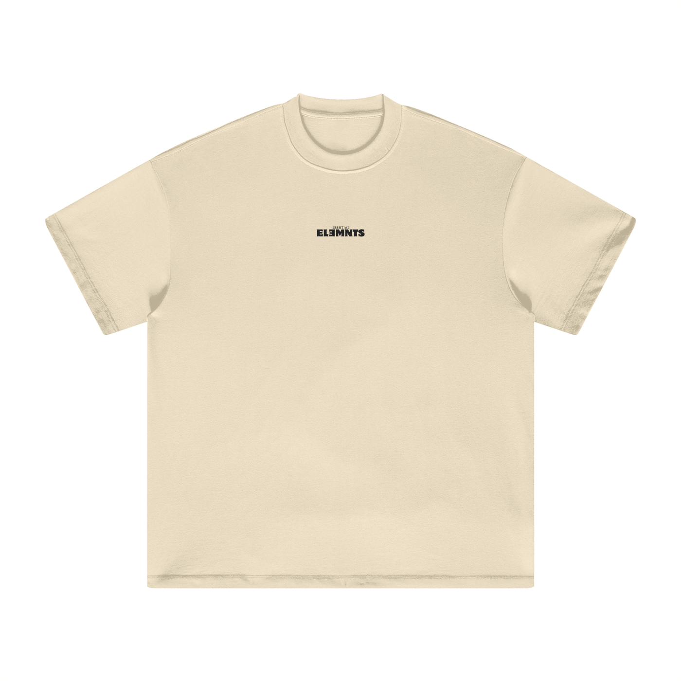 ESSNTIAL ELEMNTS Unisex HW Earth Tone Loose Tee