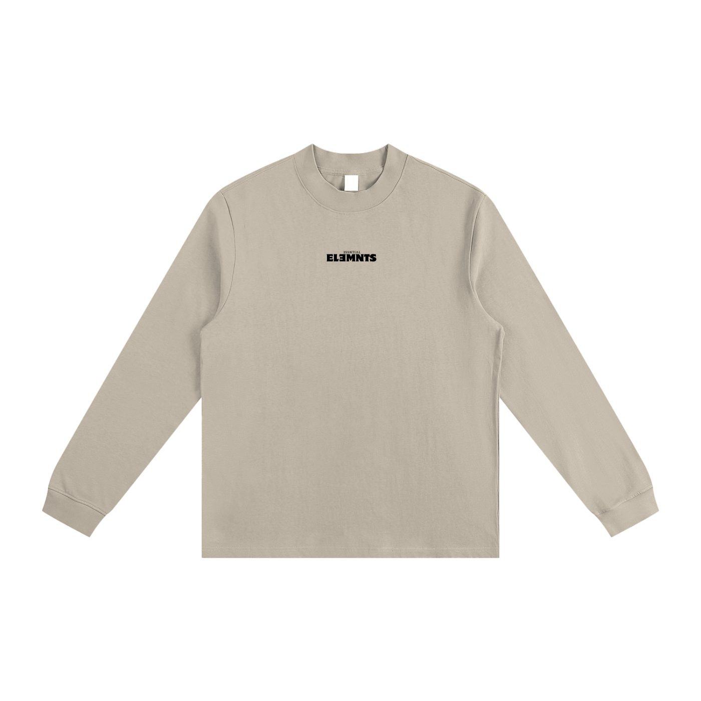 ESSNTIAL ELEMNTS Unisex 330G Non-Shrink Mock Neck Sweatshirt