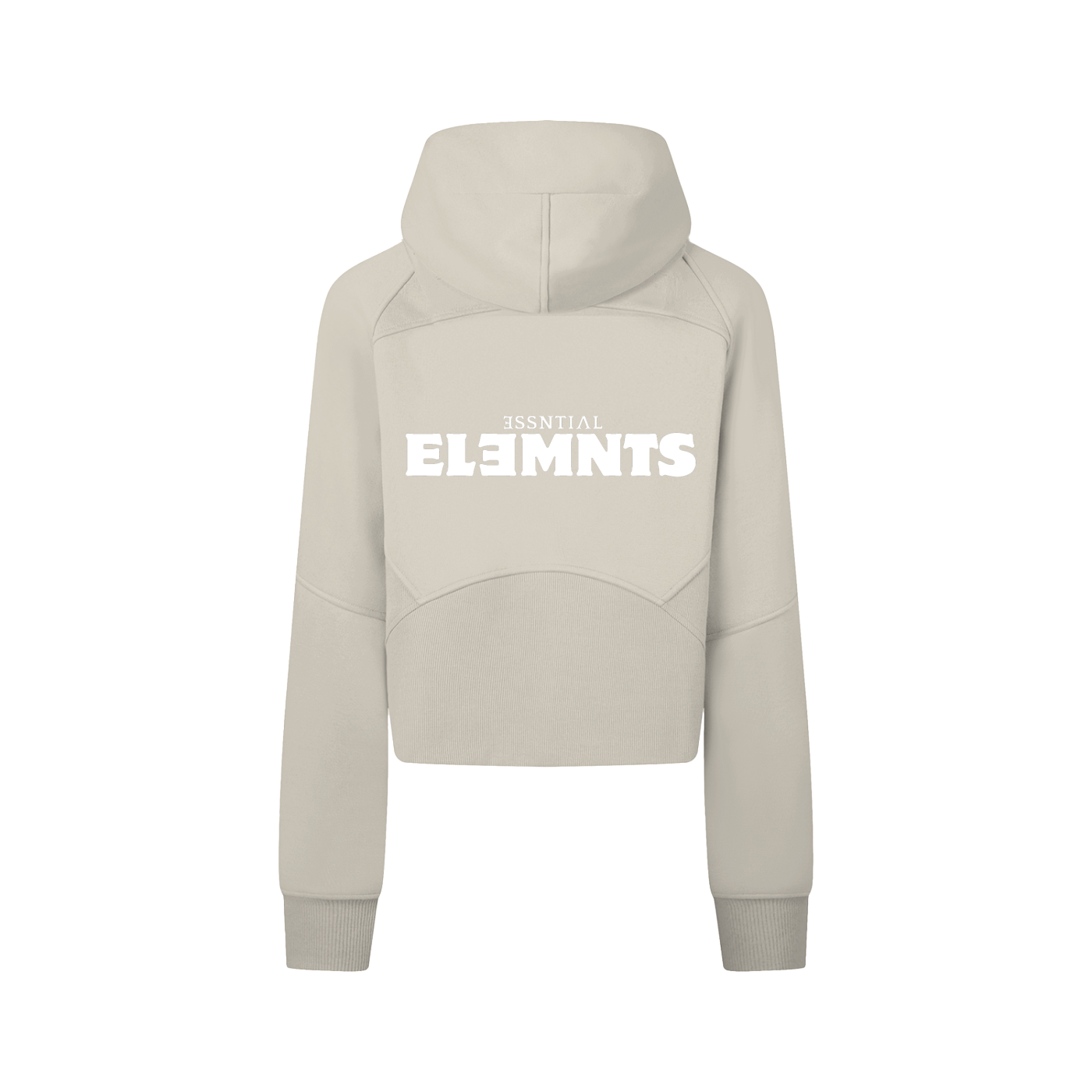 ESSNTIAL ELEMNTS Women's 320G Crop Street Hoodie