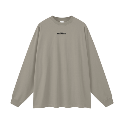 ESSNTIAL ELEMNTS Unisex 305G Long Sleeve Loose Tee