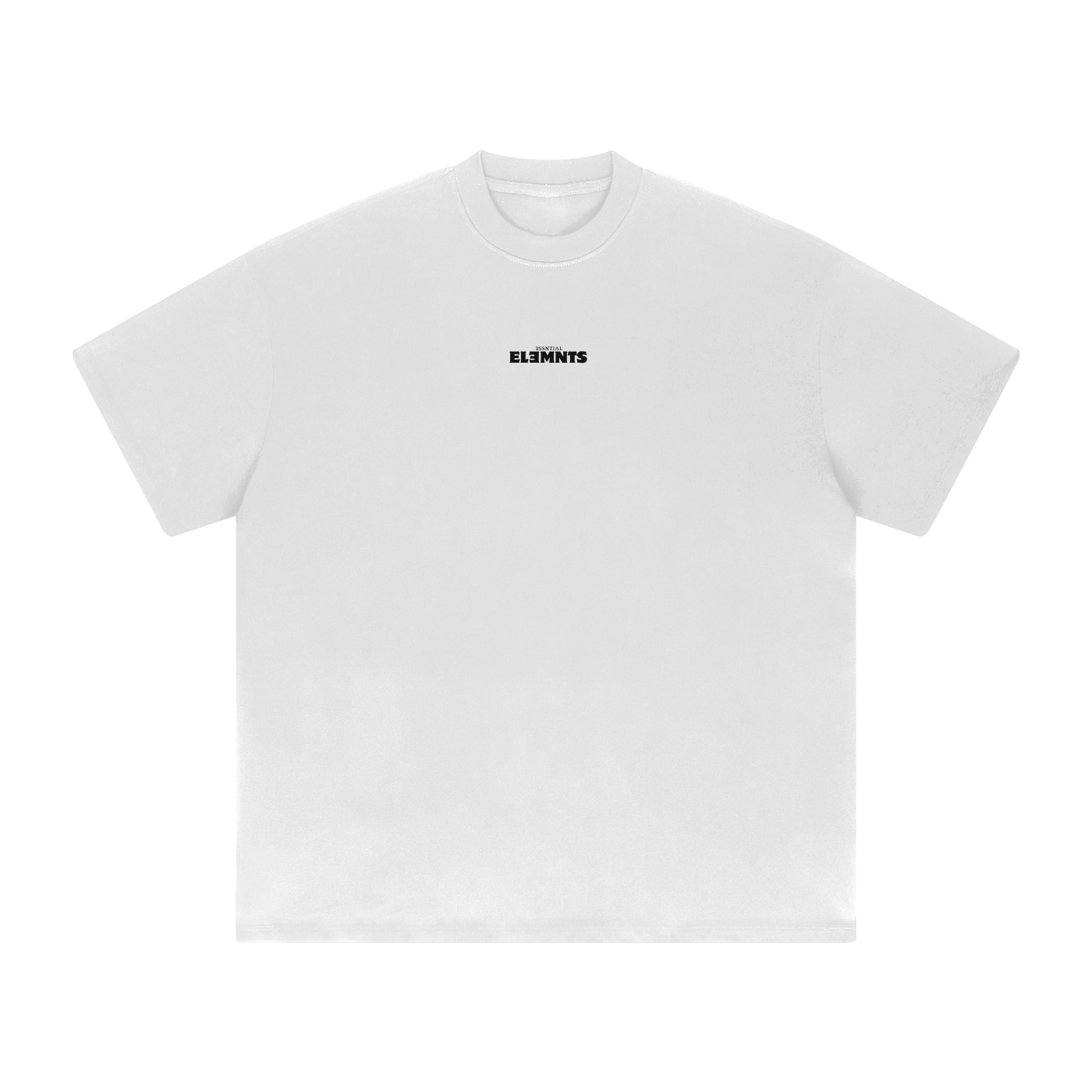 ESSNTIAL ELEMNTS Unisex 425G HW Solid Color Loose Tee