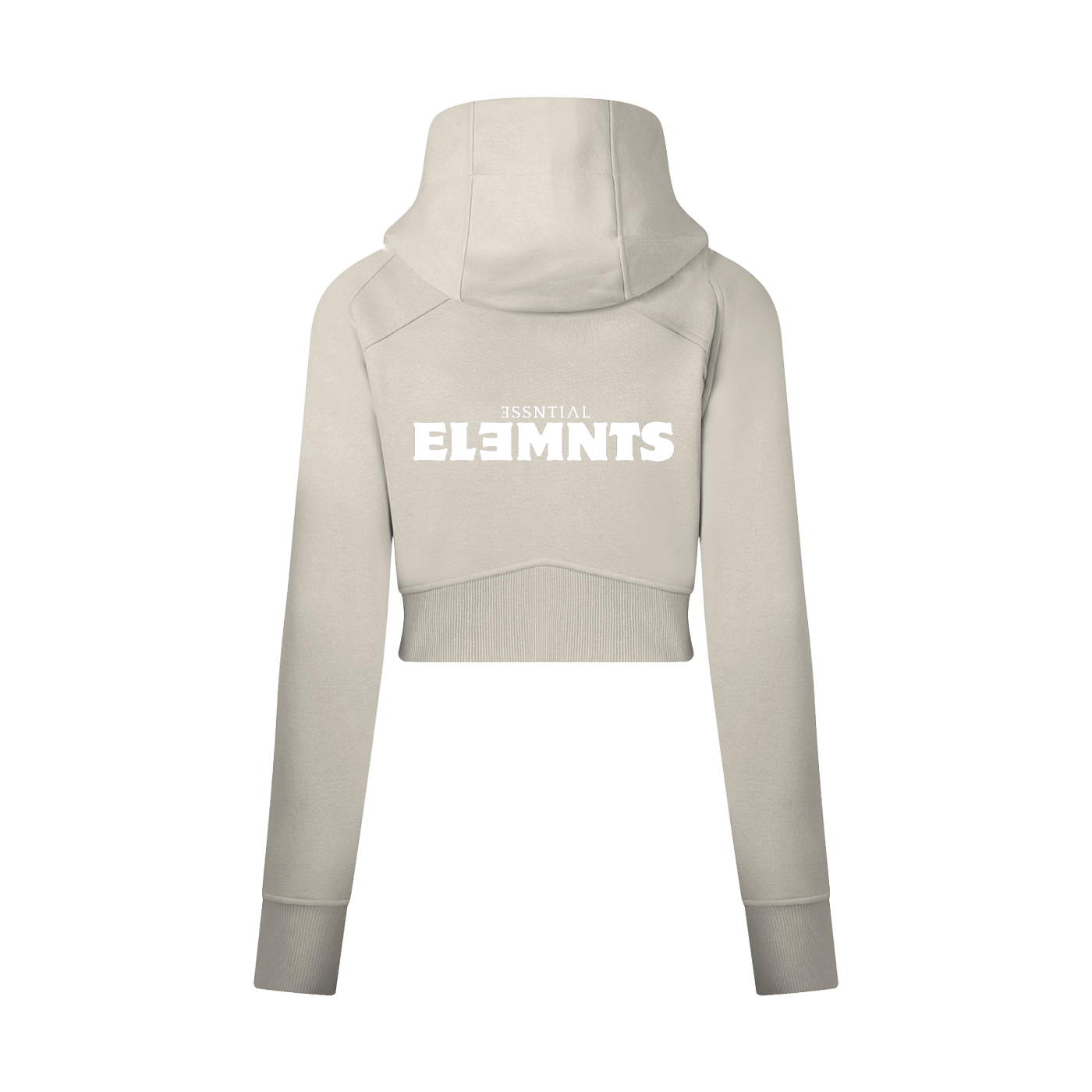 ESSNTIAL ELEMNTS Women's 320G Crop Street Hoodie