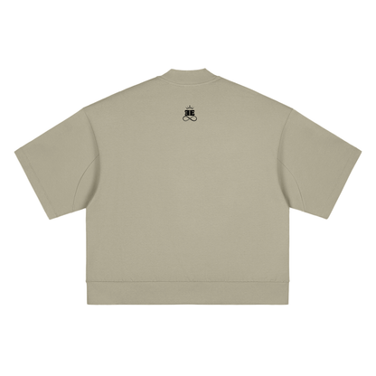 ESSNTIAL ELEMNTS Unisex 305G HW OS Mock Neck Tee