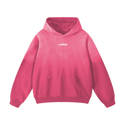 ESSNTIAL ELEMNTS Unisex 400G Faded Wash Hoodie