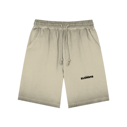 ESSNTIAL ELEMNTS Unisex 350G Reverse Dyed Sweatshorts