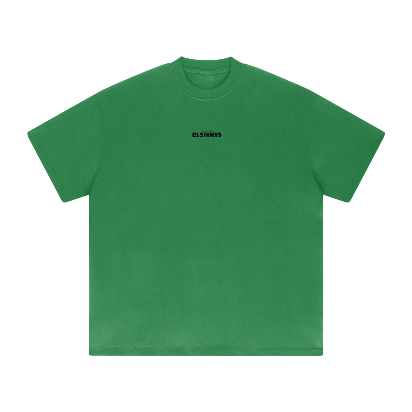 ESSNTIAL ELEMNTS Unisex 425G HW Solid Color Loose Tee