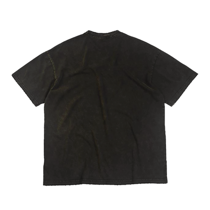 ESSNTIAL ELEMNTS Dusk Black Vintage Wash Tee