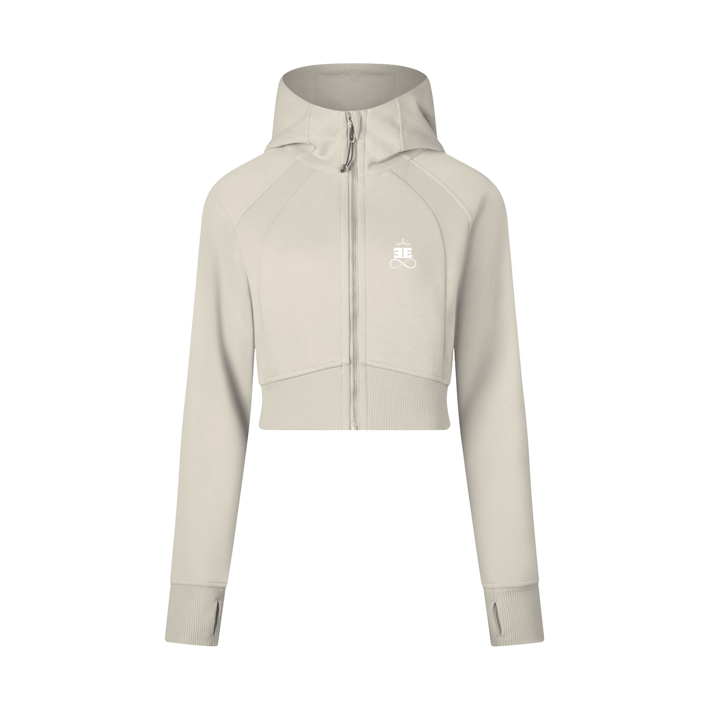 ESSNTIAL ELEMNTS Women's 320G Crop Street Hoodie