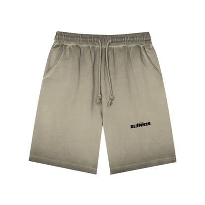 ESSNTIAL ELEMNTS Unisex 350G Reverse Dyed Sweatshorts