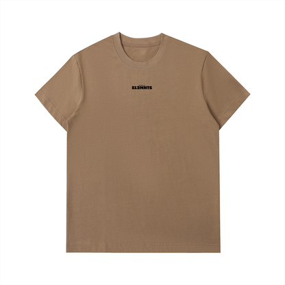 ESSNTIAL ELEMNTS Unisex 330G HW Loose Cotton Tee