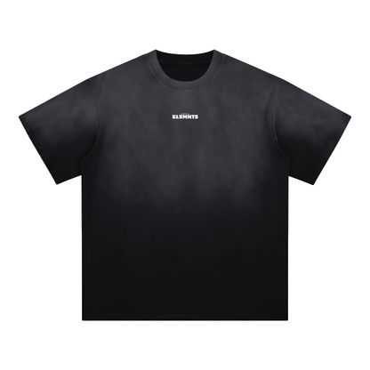 ESSNTIAL ELEMNTS Unisex Classic Wash Fade Gradient Tee