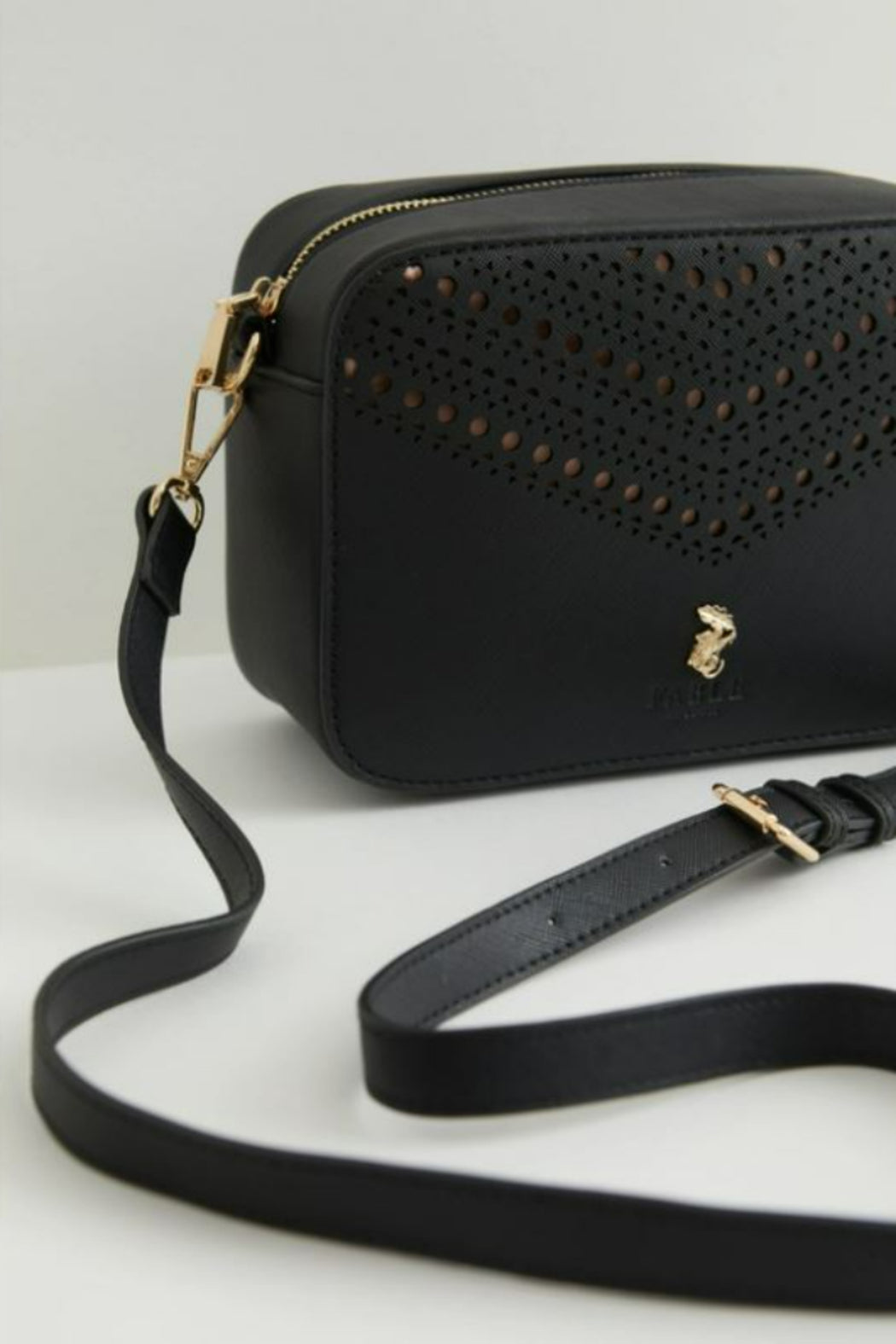 Daisy Laser Cut Detail Camera Bag