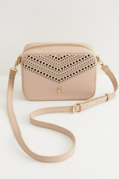 Daisy Laser Cut Detail Camera Bag