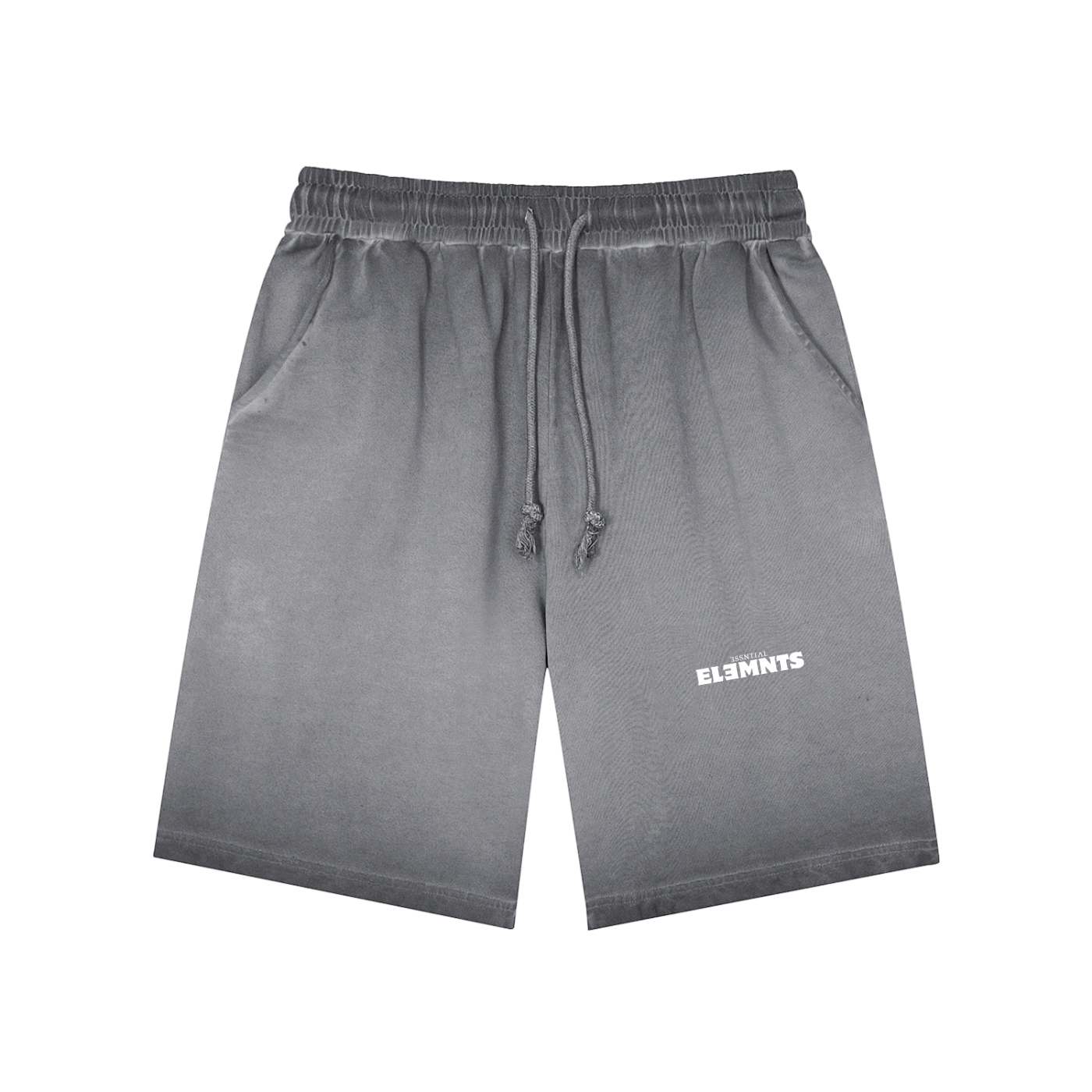 ESSNTIAL ELEMNTS Unisex 350G Reverse Dyed Sweatshorts