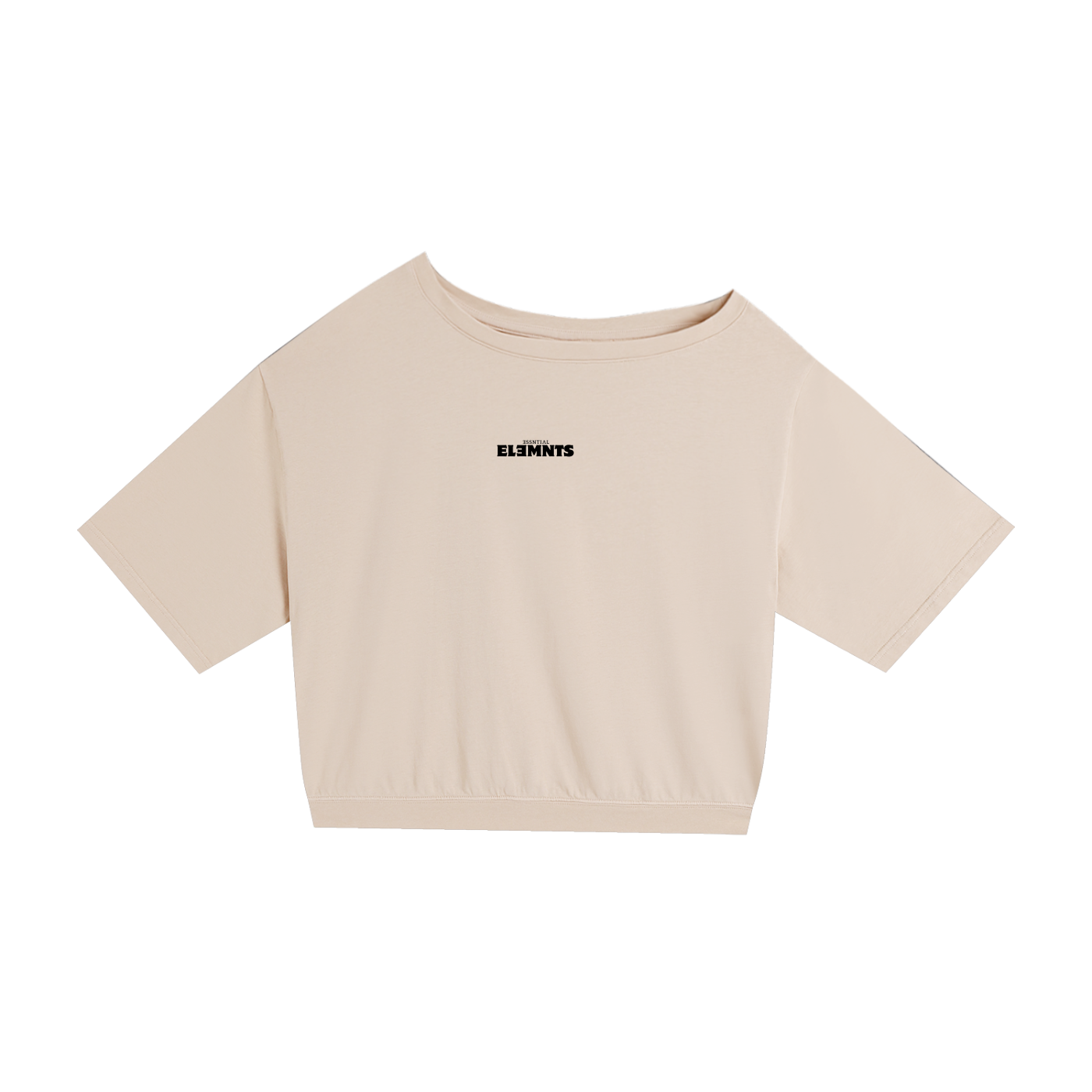 ESSNTIAL ELEMNTS Women's Asymmetric Shoulder OS Tee
