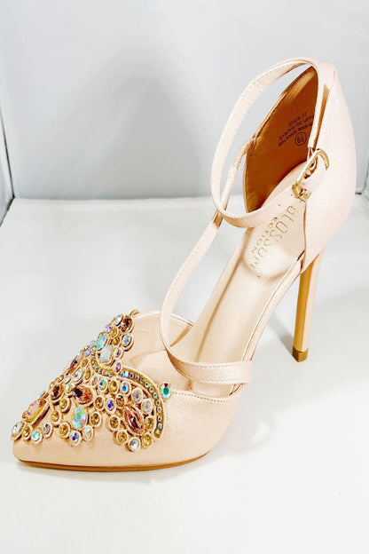 Jeweled Toe Shoe