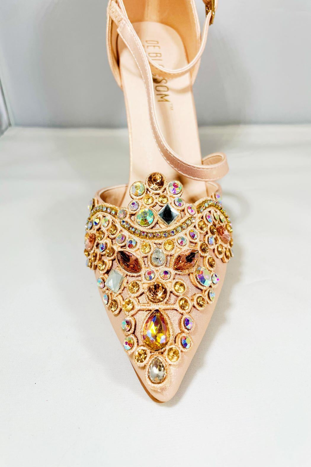 Jeweled Toe Shoe