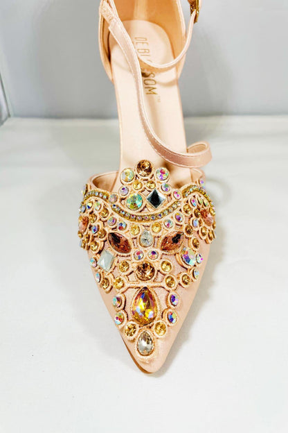 Jeweled Toe Shoe