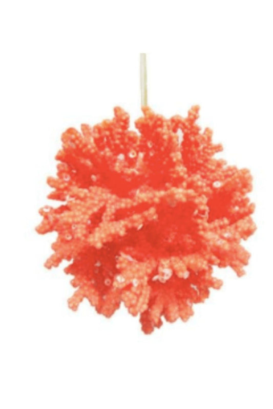 Coral Ball Ornament