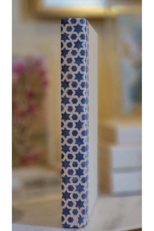DECORATIVE BOOOKS (BLUE/WHITE)