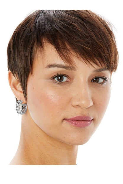 Delicate Memories Hoop Earrings
