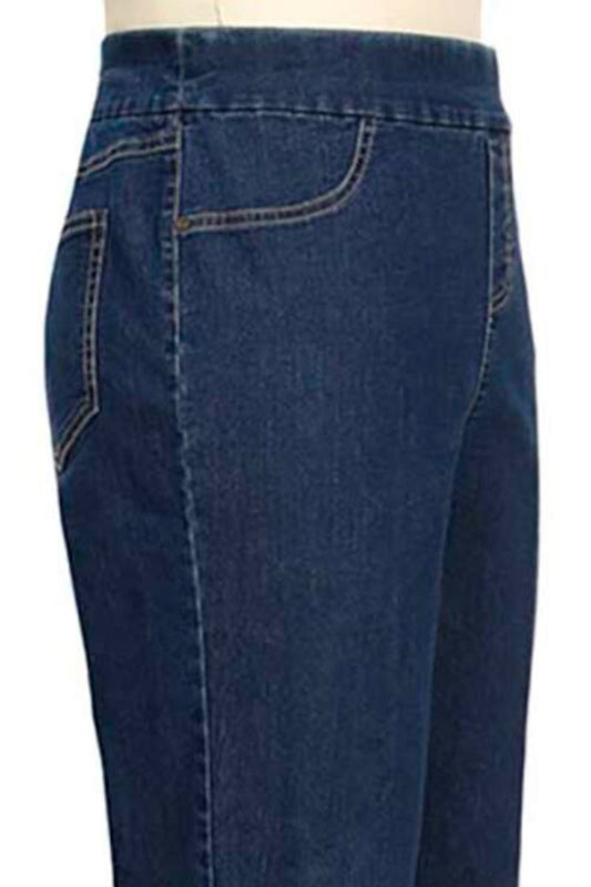 Denim capri