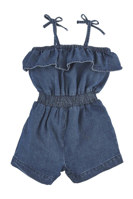 Denim Romper
