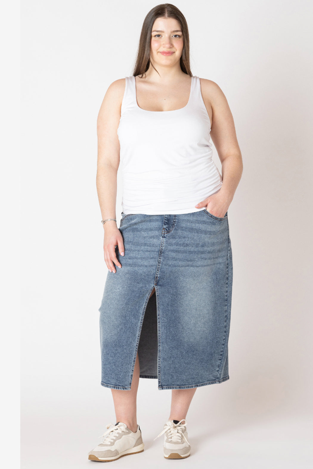 Essential Ruched Side Tank