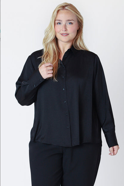 Flowy Satin Blouse