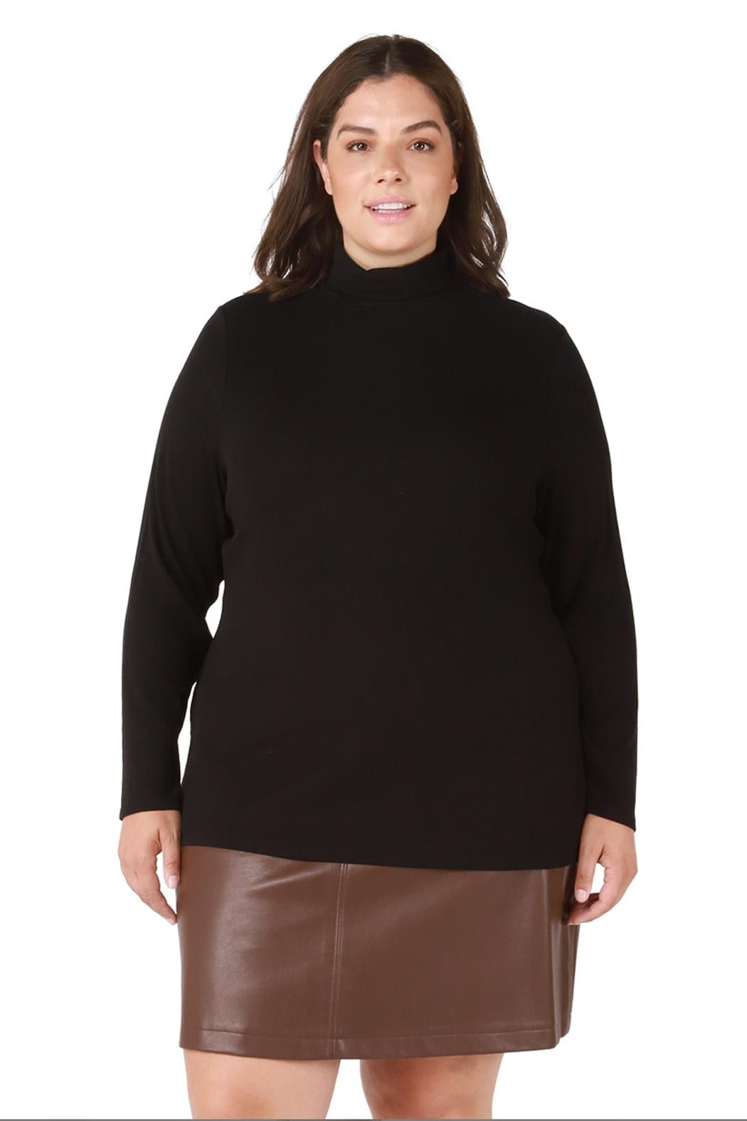 Rib Knit Turtleneck