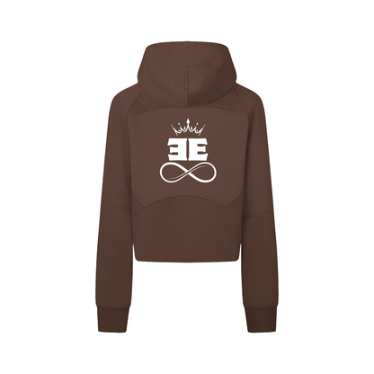 ESSNTIAL ELEMNTS Women's 320G Crop Street Hoodie