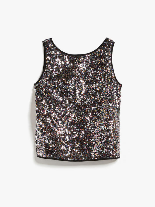Max Mara Weekend Didi Sequinned Party Top