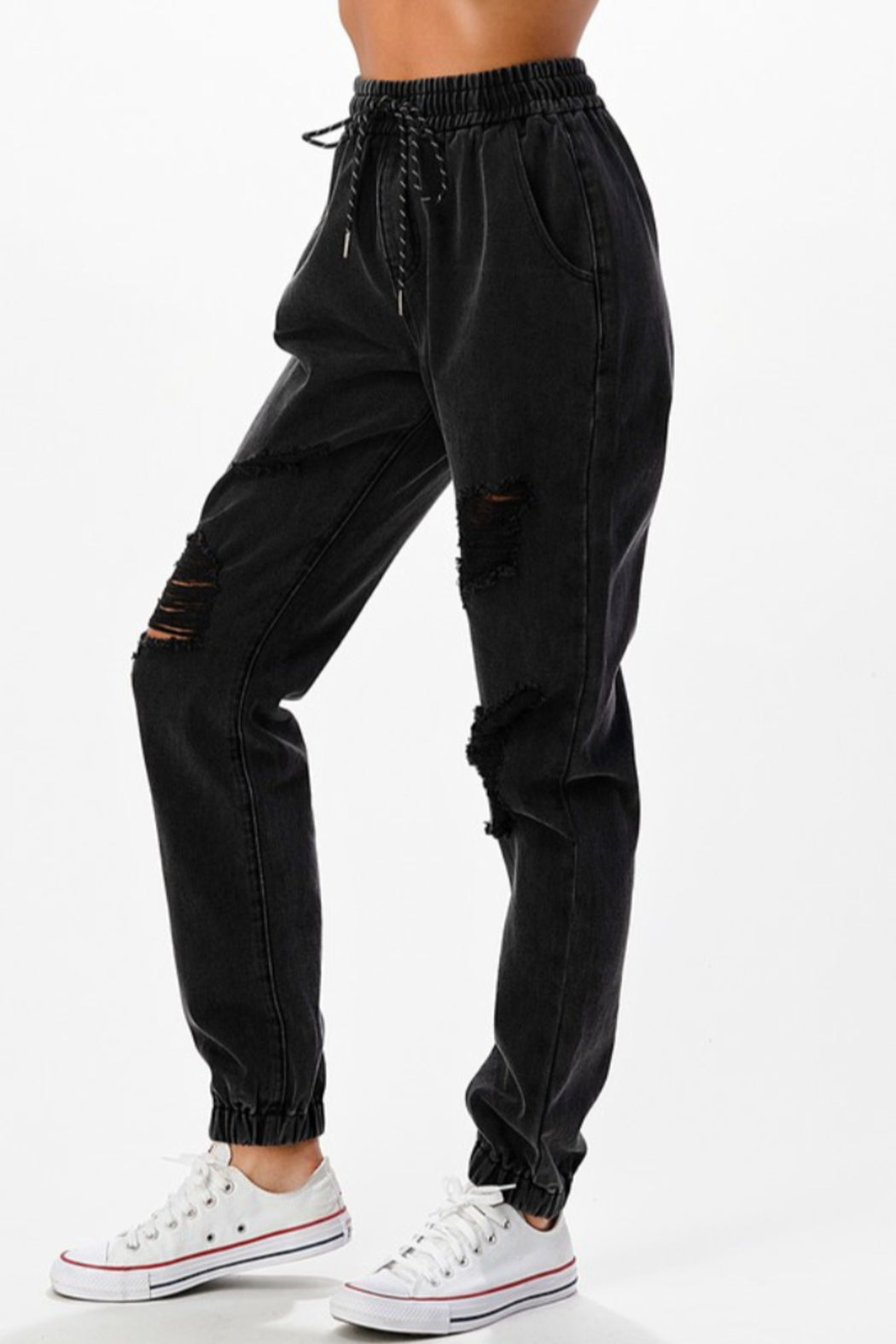 Distressed Joggers