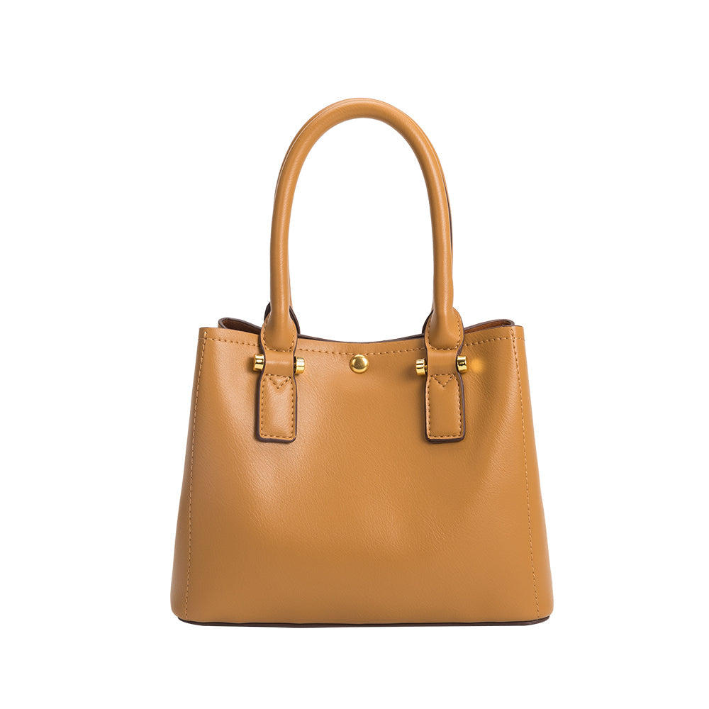 Gabby Camel Small Crossbody