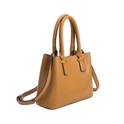 Gabby Camel Small Crossbody