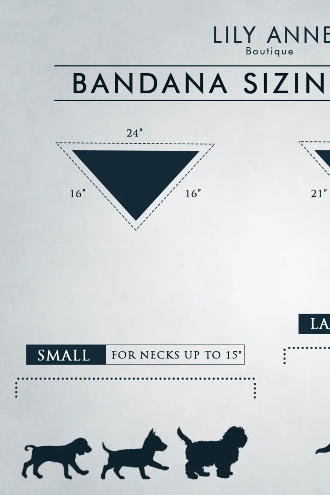 Dog Bandana's by Lily Anne Boutique
