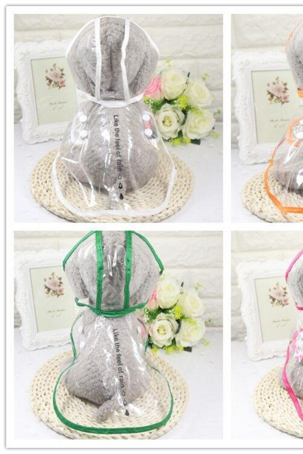 Doggy Raincoat - Various Colors