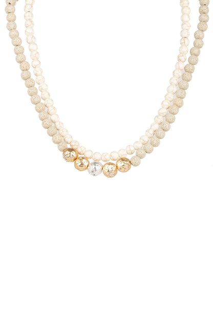 Dohara Beaded Necklace