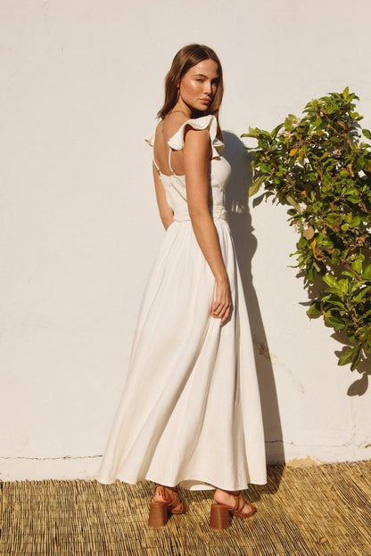 Corset Flutter Dress